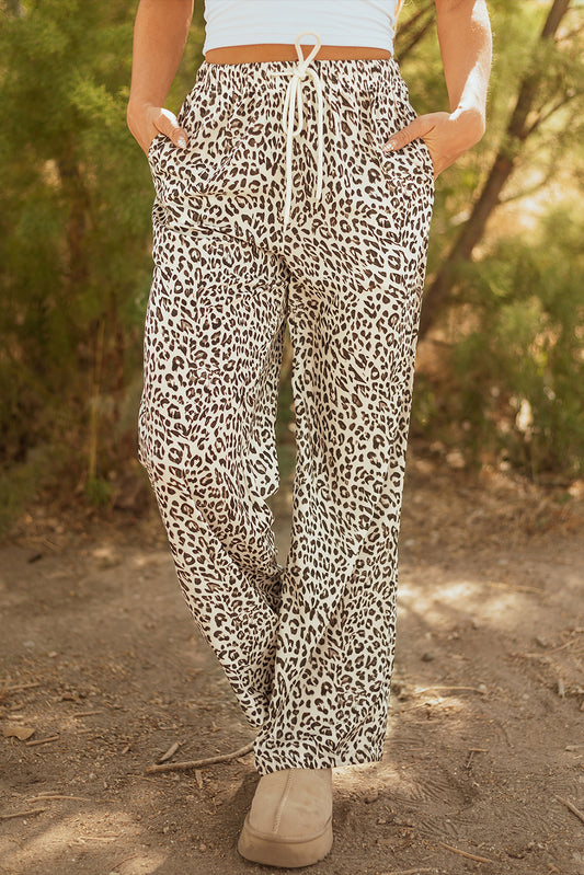 Leopard Loose Pants